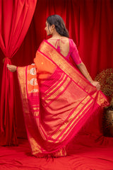 Gadwal Handloom Pure Silk Saree