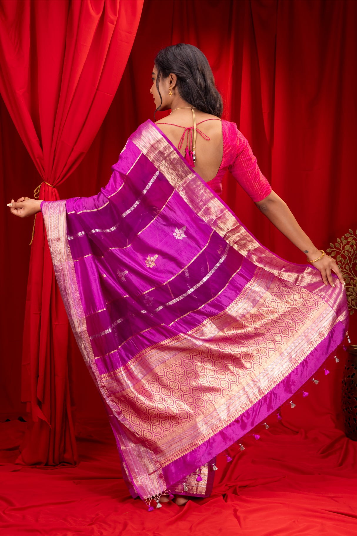 Gadwal Handloom Pure Silk Saree