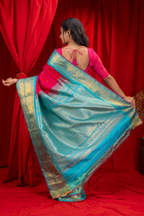 Gadwal Handloom Pure Silk Saree