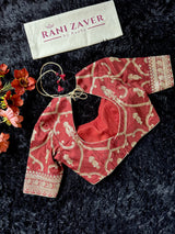 Terracota Deep Rust Pure Organza