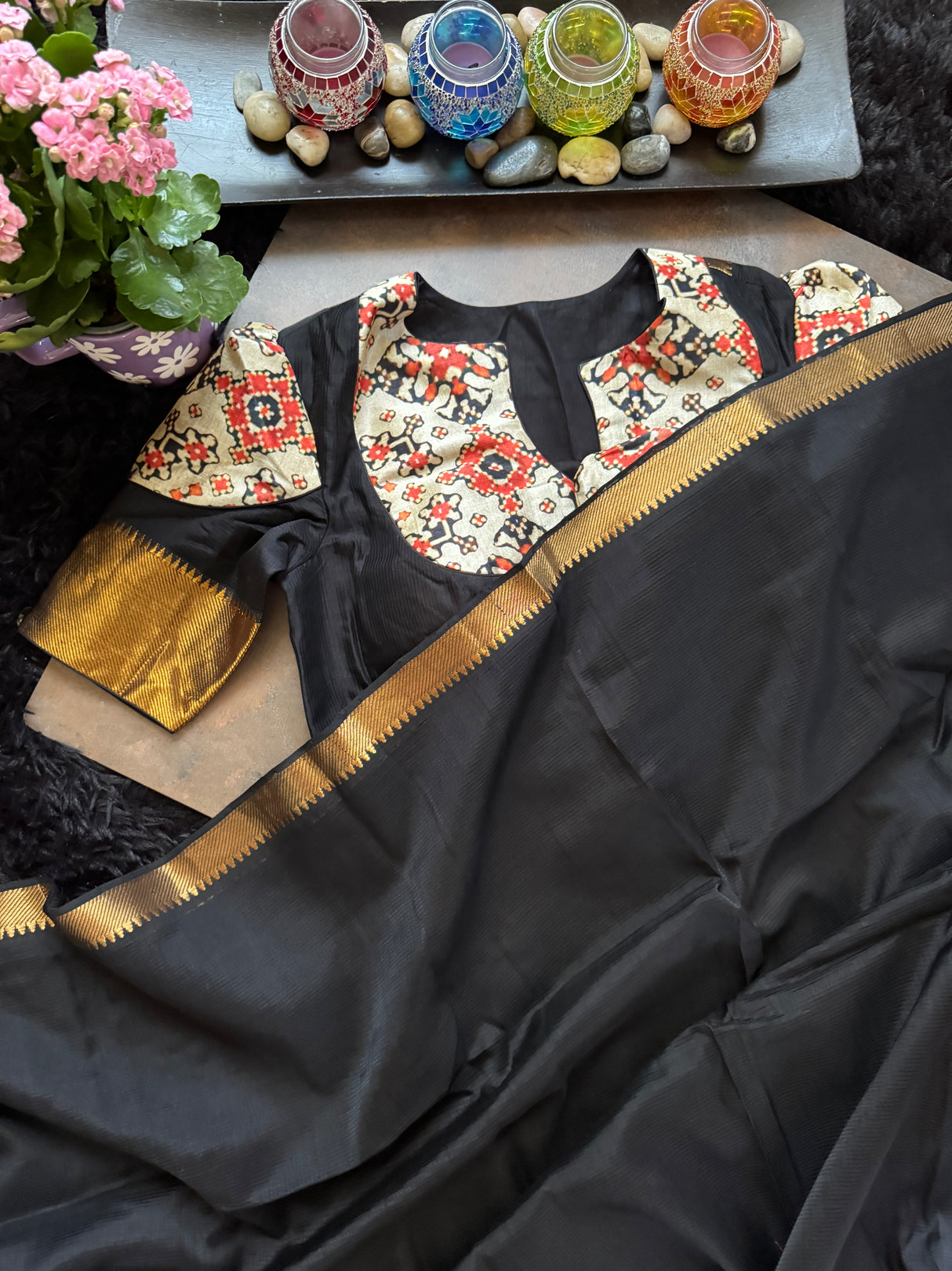 Black Mangalgiri Pattu