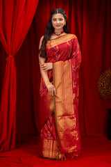 Gadwal Handloom Pure Silk Saree