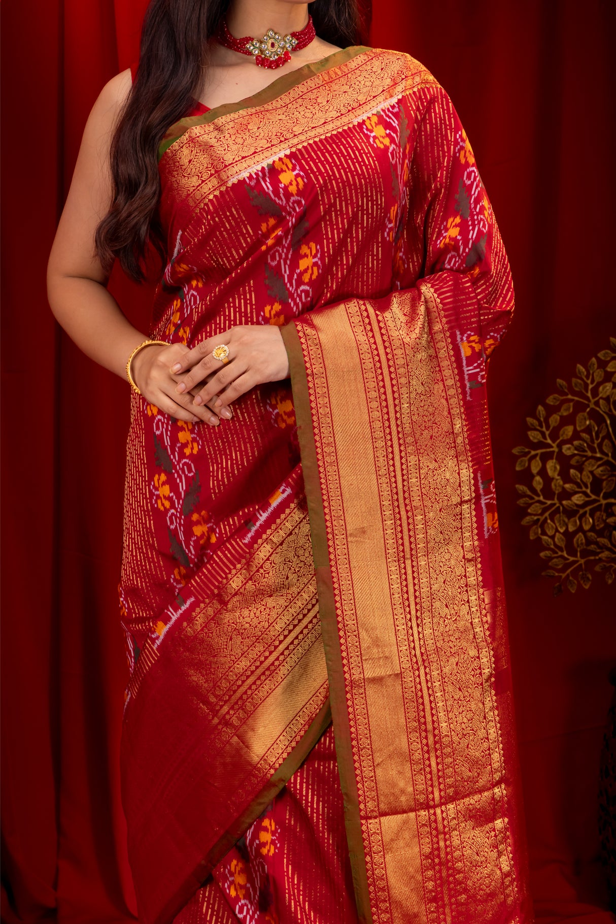 Gadwal Handloom Pure Silk Saree