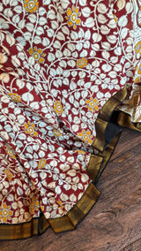 Kalamkari Chinuri Silk