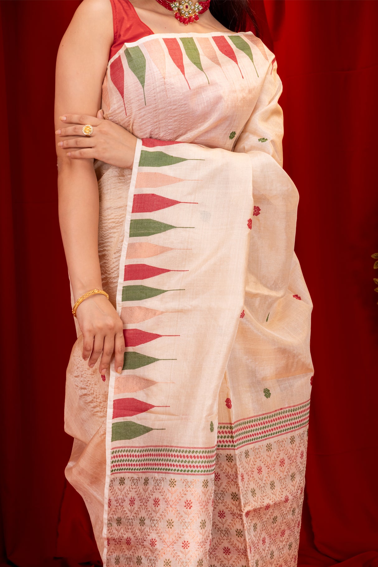 Gadwal Handloom Pure Silk Saree