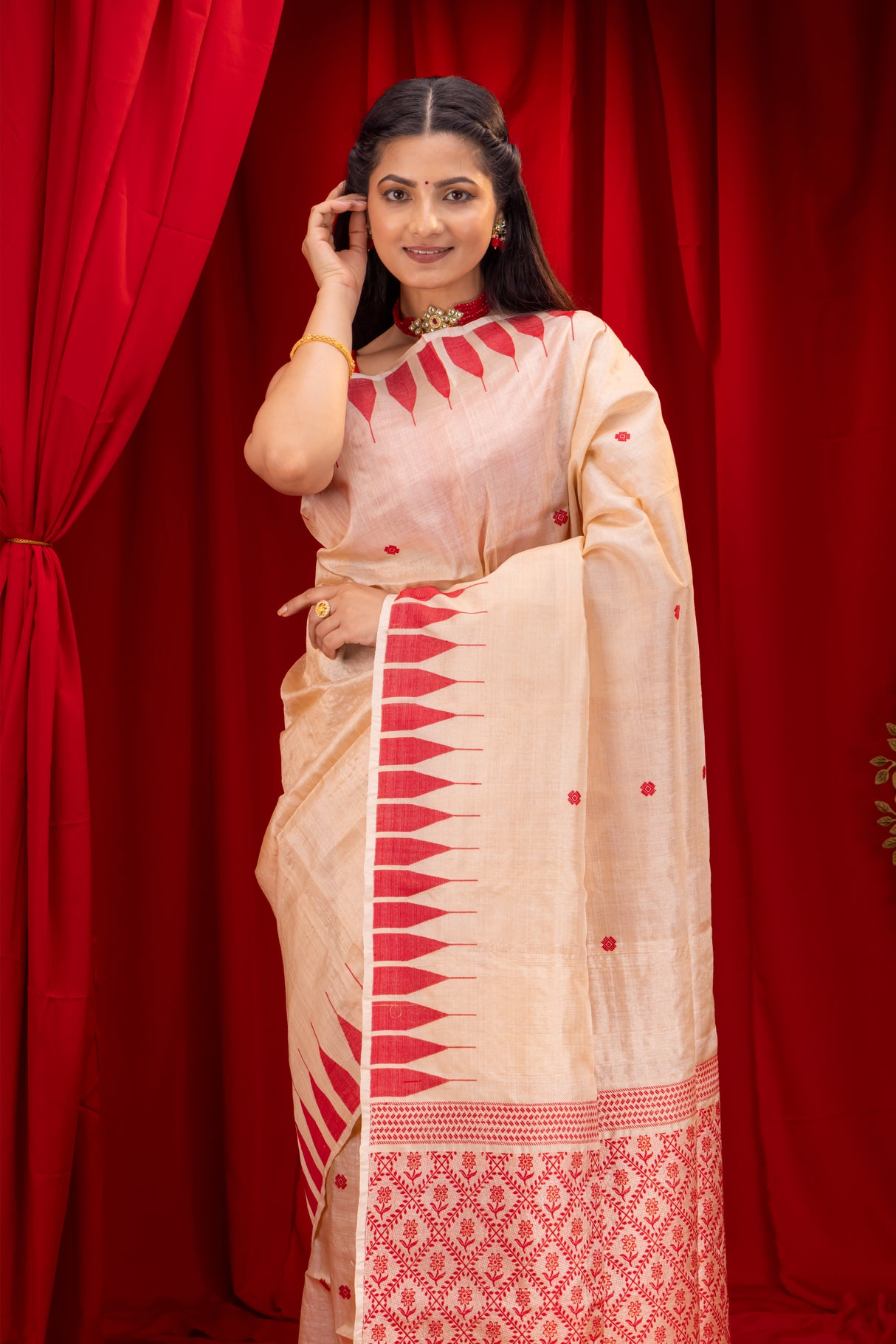 Tussar Pure SIlk saree