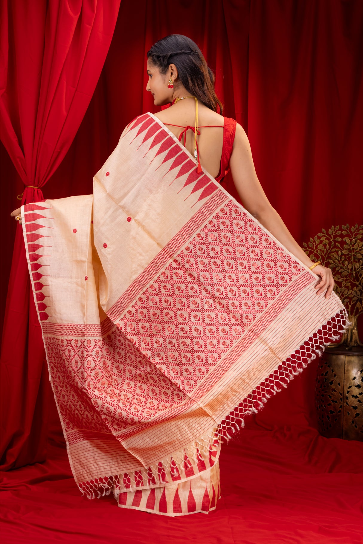 Tussar Pure SIlk saree