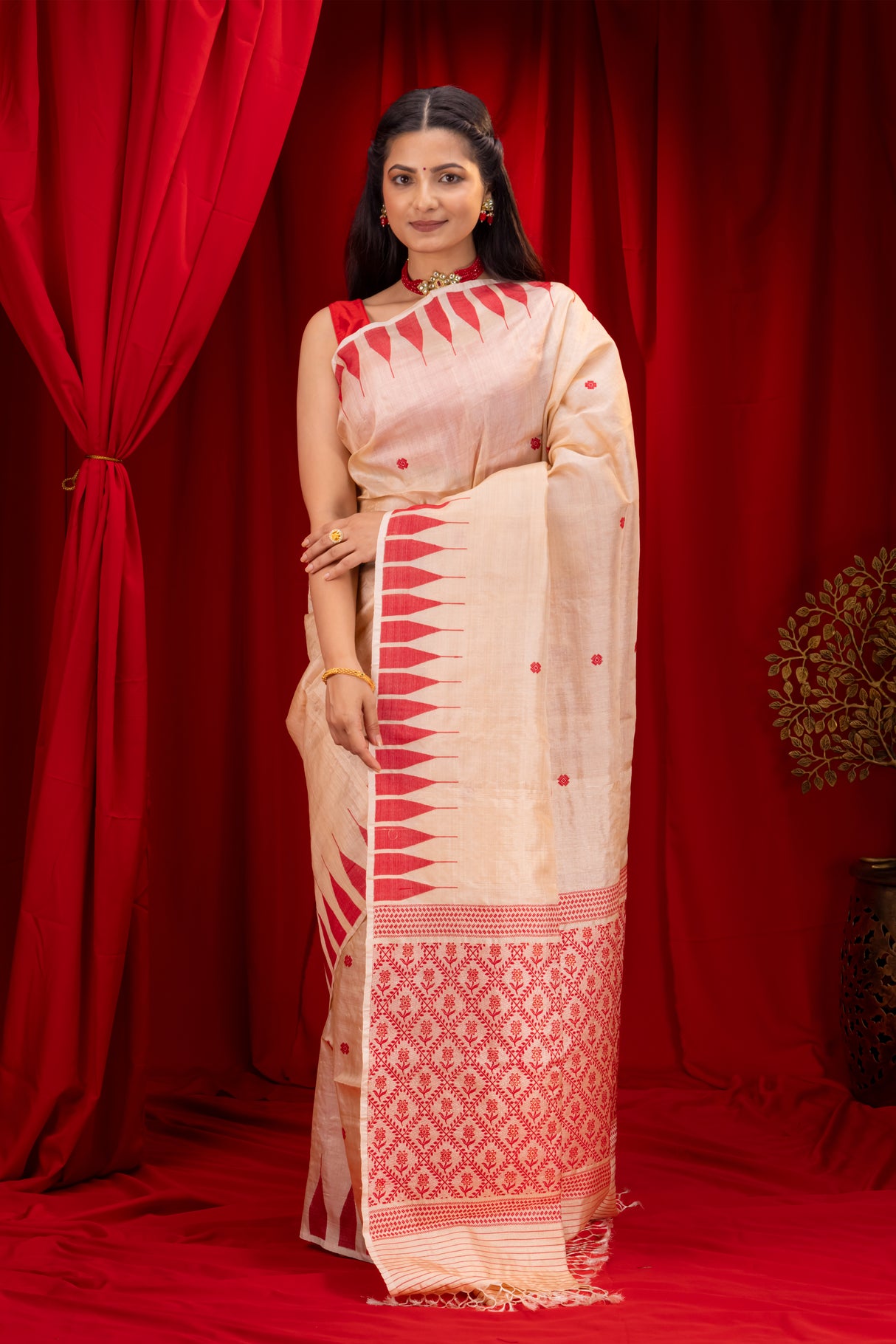 Tussar Pure SIlk saree