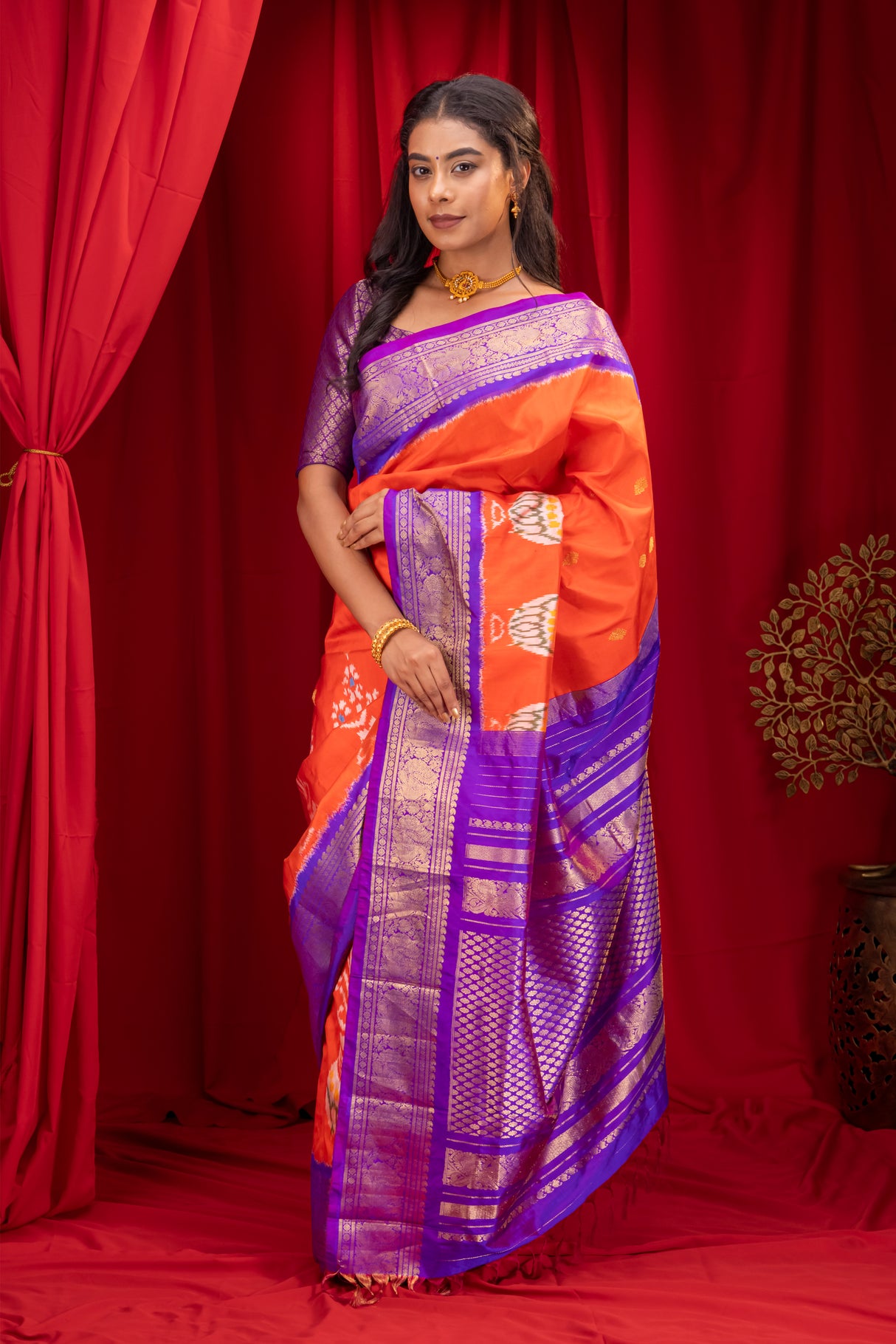 Gadwal Handloom Pure Silk Saree