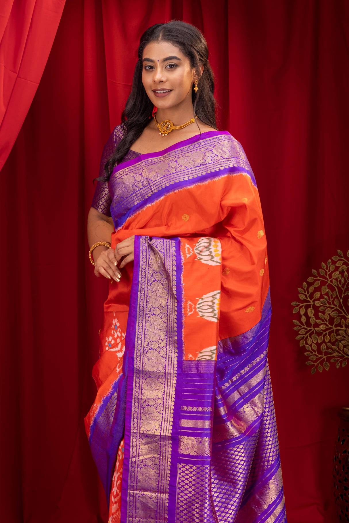 Gadwal Handloom Pure Silk Saree