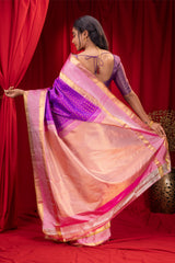  Gadwal Handloom Pure Silk Saree