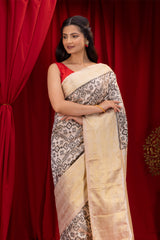  Gadwal Handloom Pure Silk Saree