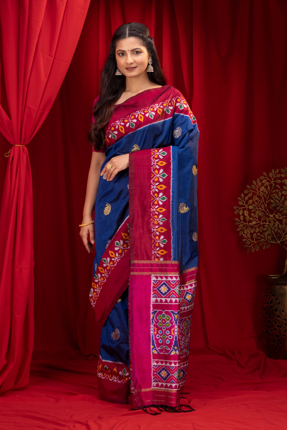  Gadwal Handloom Pure Silk Saree