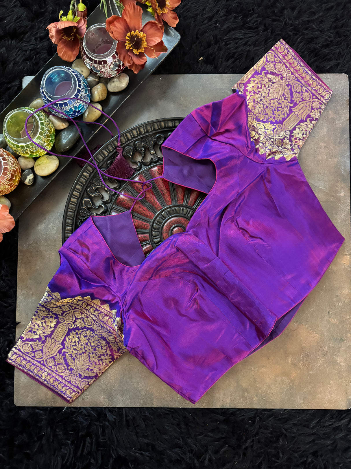 Red Venkatagiri Pure SIlk Handloom