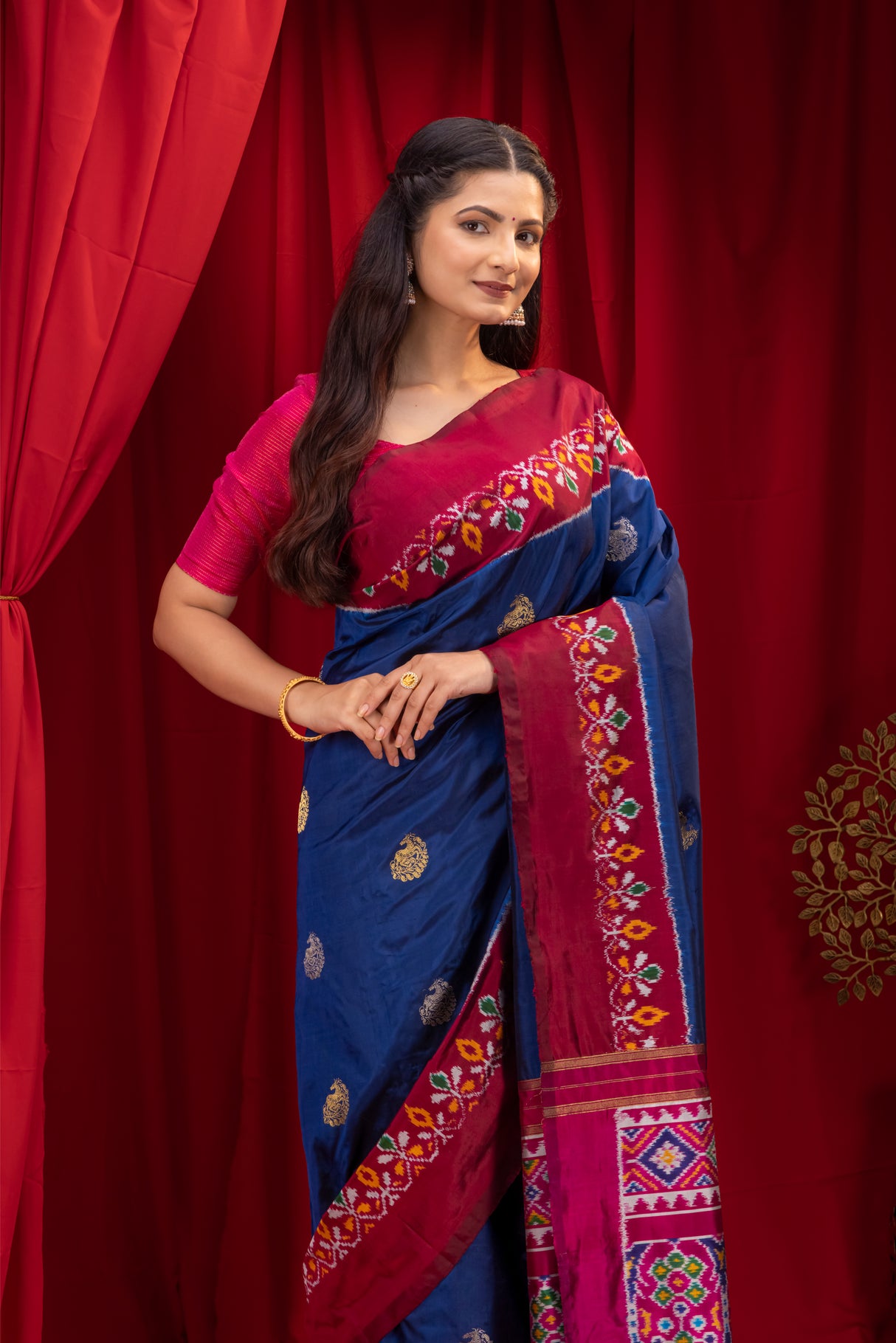  Gadwal Handloom Pure Silk Saree