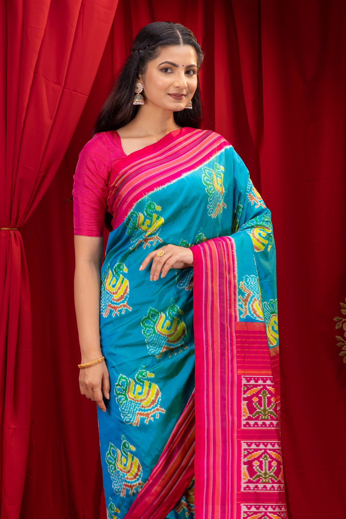  Gadwal Handloom Pure Silk Saree