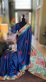 Blue Gachi Lambani Kutch Work