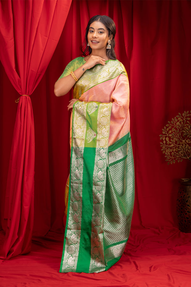  Gadwal Handloom Pure Silk Saree