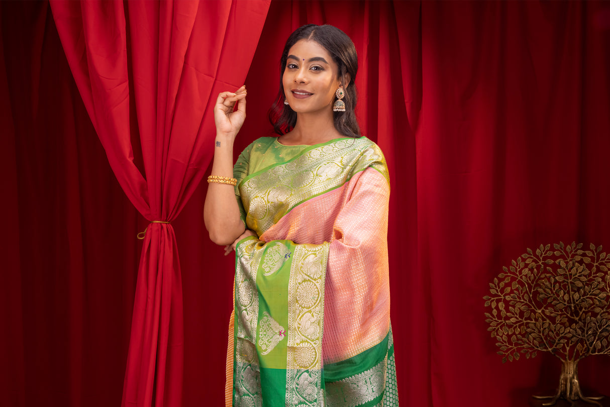  Gadwal Handloom Pure Silk Saree