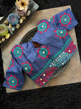 Blue Gachi Lambani Kutch Work