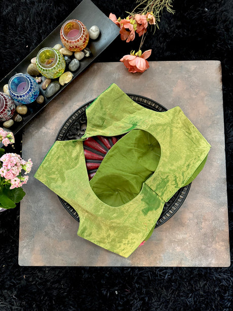 Parrot green Tissue Blouse 38
