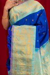  Gadwal Handloom Pure Silk Saree