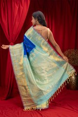  Gadwal Handloom Pure Silk Saree