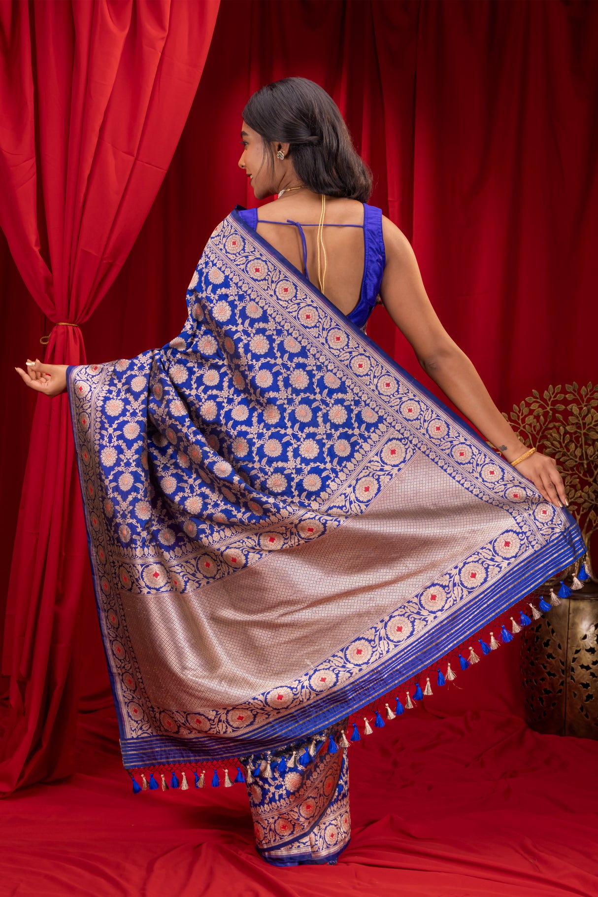  Gadwal Handloom Pure Silk Saree