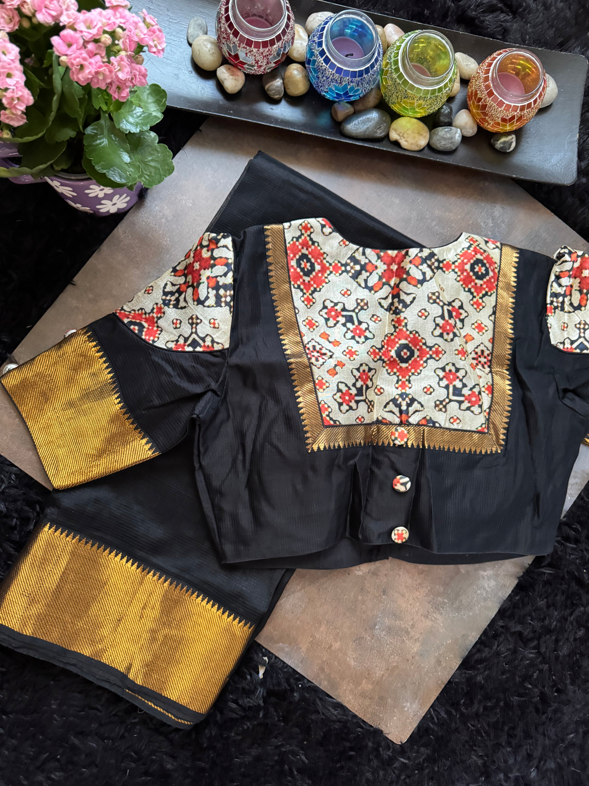 Black Mangalgiri Pattu