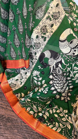 Kalamkari Chinuri Silk