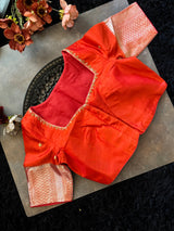 Rust Venkatagiri Pure SIlk Handloom