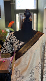Kalamkari Chinuri Silk