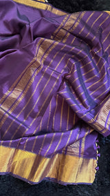 Purple Mangalgiri Pattu