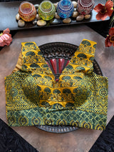 Ajrakh Modal V Neck Sleeveless Blouse 40
