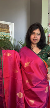 Borderless Kanchi Soft Silk