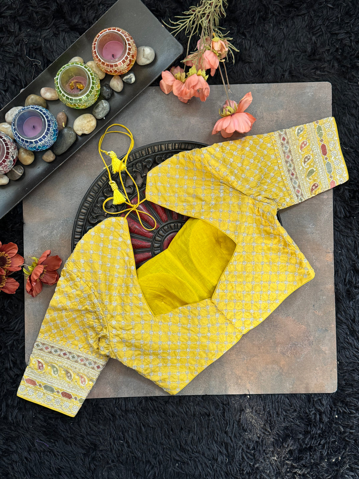 Saffron Yellow Organza