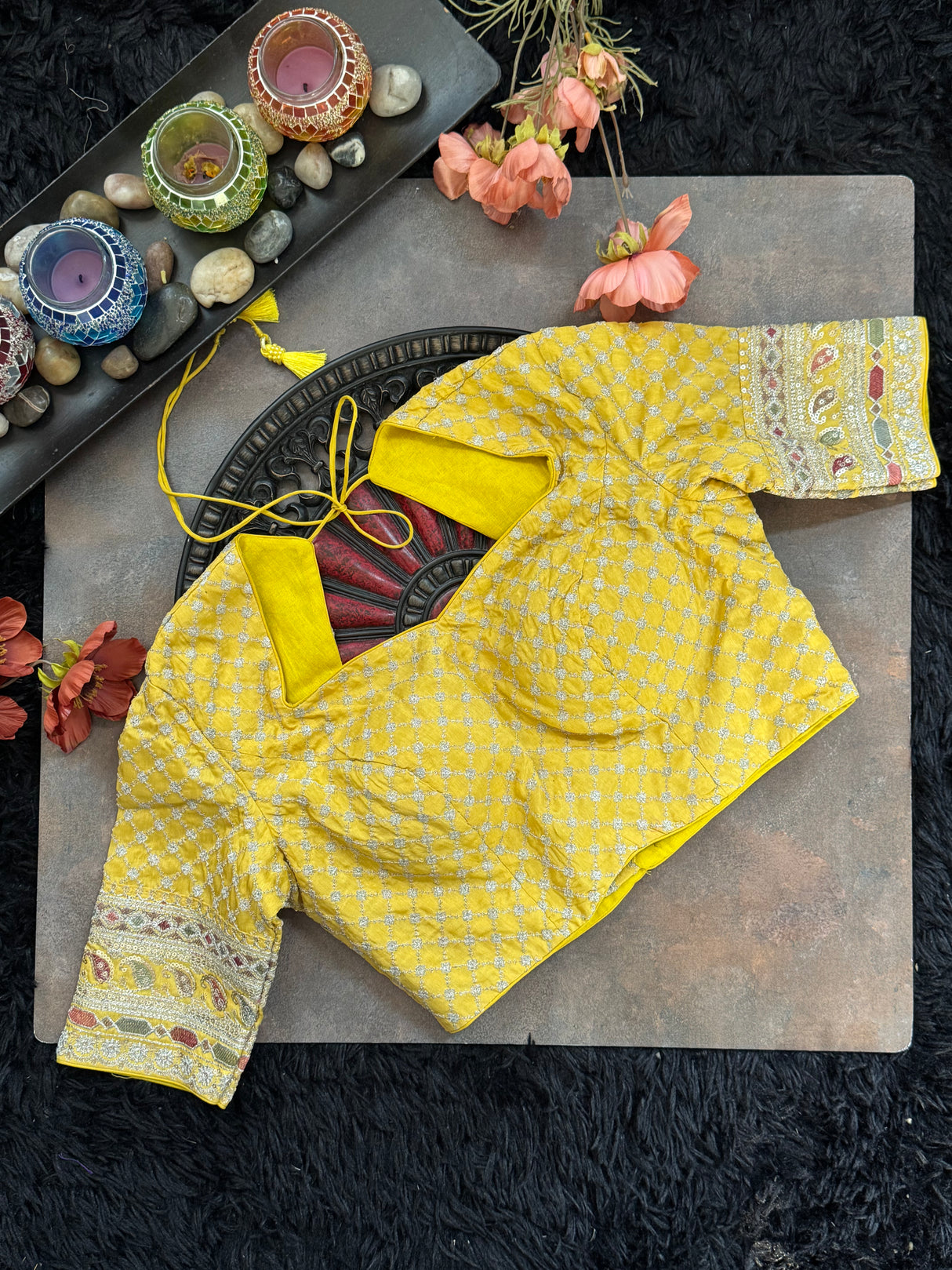 Saffron Yellow Organza