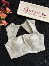 Silver Tissue Blouse 38