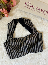Stripes Halter Tissue Blouse 34