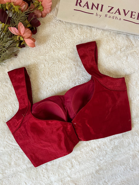Red Tissue  Blouse 38