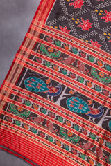 Sambalpuri Double Ikkat Handloom Khandua Silk