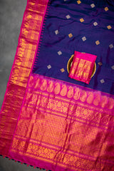 Gadwal handloom Pure Silk saree