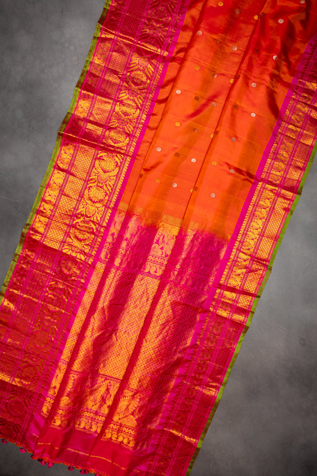 Gadwal handloom Pure Silk saree