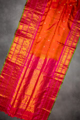 Gadwal handloom Pure Silk saree