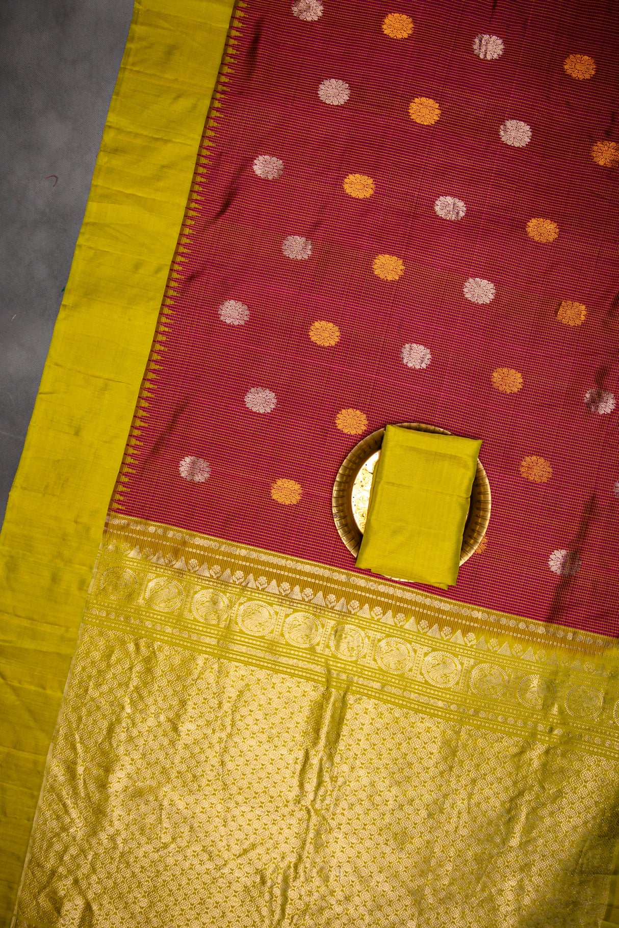 Gadwal handloom Pure Silk