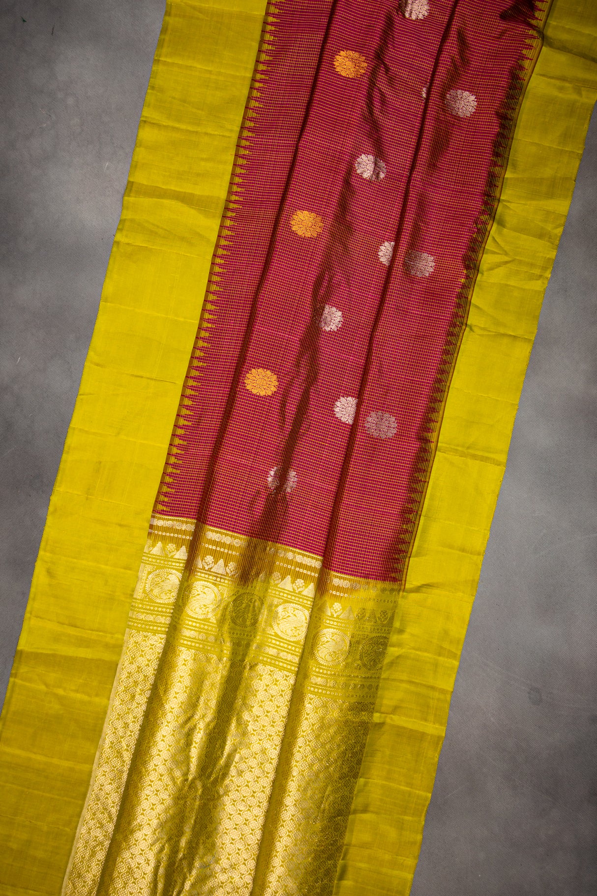 Gadwal handloom Pure Silk