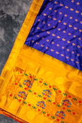 Maharani Paithani Handloom Pure Silk saree