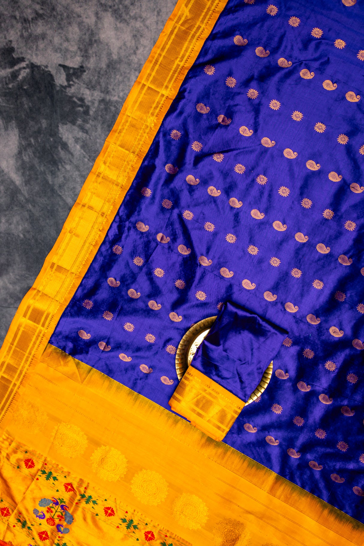 Maharani Paithani Handloom Pure Silk saree