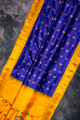 Maharani Paithani Handloom Pure Silk saree