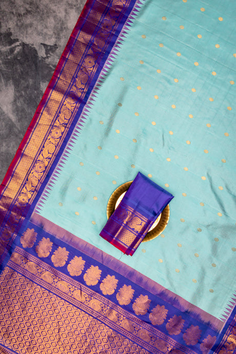 Gadwal Handloom Pure Silk saree